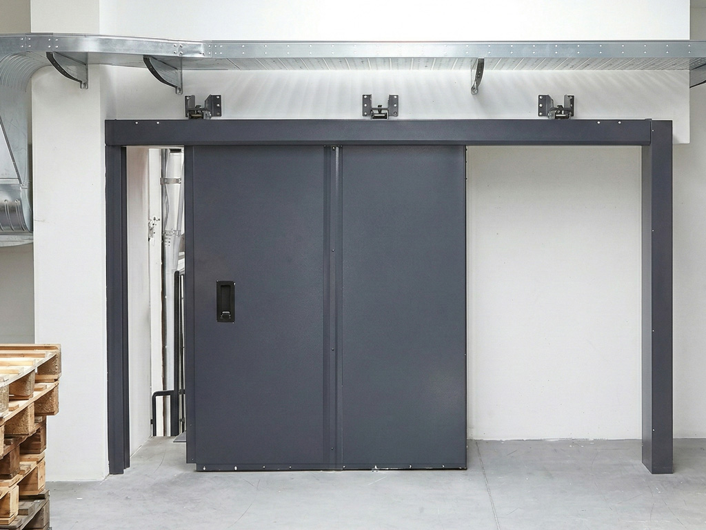 Essai feu EFECTIS sur porte coulissante ACOFEU Rolling EI120